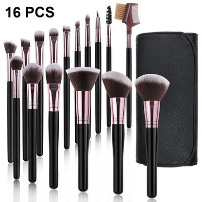 16pcs Soft Makeup Brushes Set