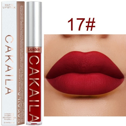 18 Colors Matte Liquid Lipstick