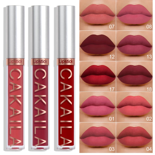 18 Colors Matte Liquid Lipstick