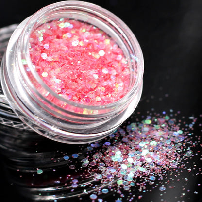 1box White Glitter Eyes Palette Monochrome