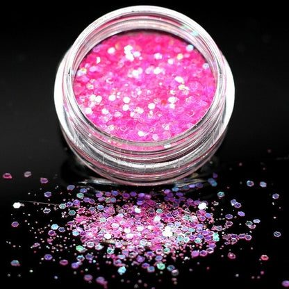 1box White Glitter Eyes Palette Monochrome