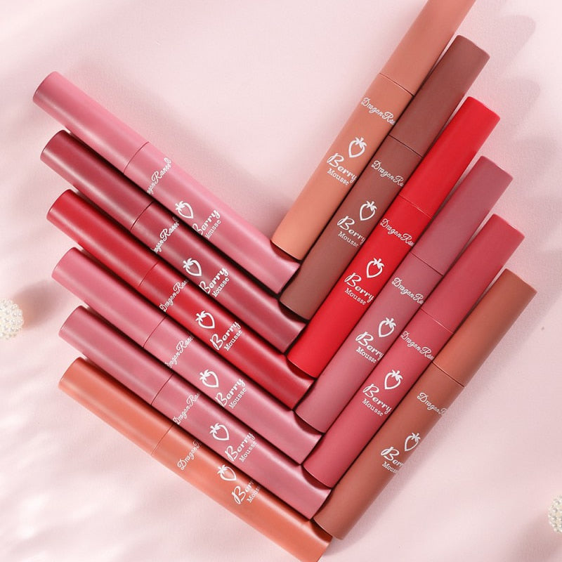 1PC Makeup Matte Nude Liquid Lipstick