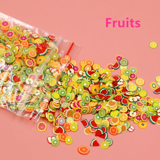 1pack Fruit Flowers Nail Art
