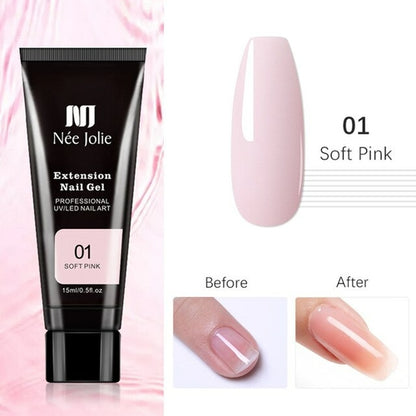 1pcs Glow Luminous Poly Nails Gel