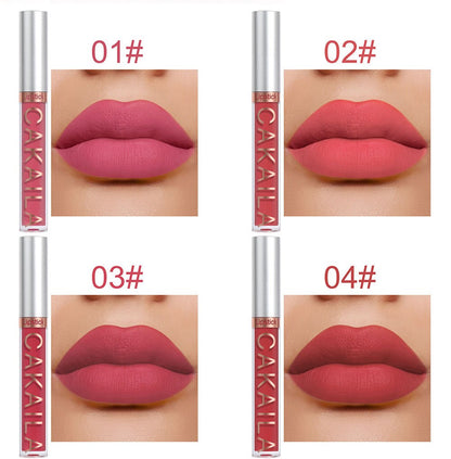 6 Pcs Lipstick Set Matte Lip Gloss
