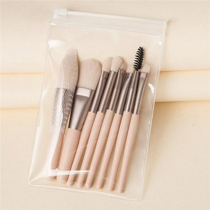 8/13pcs Soft Fluffy Makeup Brushes Set