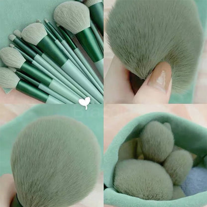 8/13pcs Soft Fluffy Makeup Brushes Set