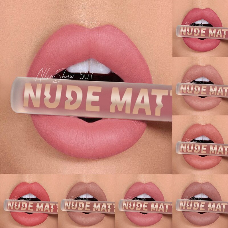 8 Colors Makeup Matte Lipstick