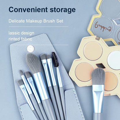 8Pcs Makeup Brushes Professional Set