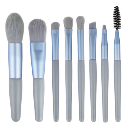 8Pcs Mini Women Makeup Brushes Set