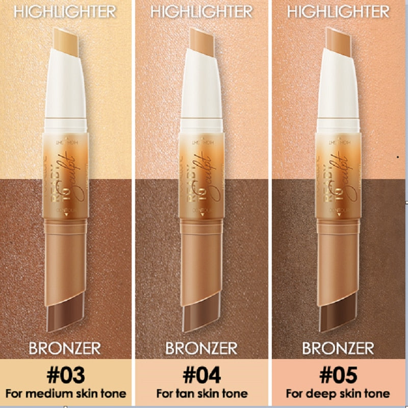 Focallure 2 In 1 Matte Bronzer Highlighter