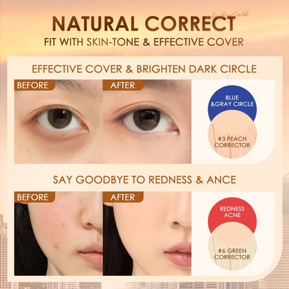 FOCALLURE Liquid Concealer Foundation