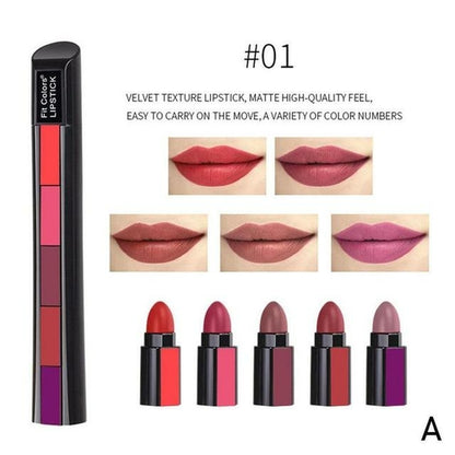 Fit Colors Matte 5-color Lipstick Set