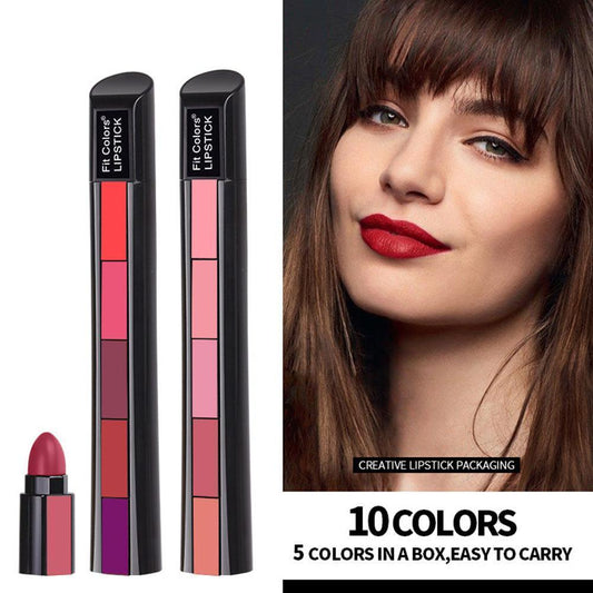 Fit Colors Matte 5-color Lipstick Set