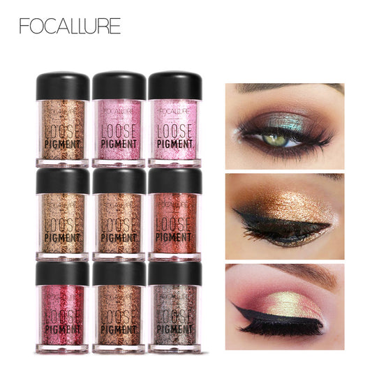 Focallure 18 Colors Glitter Eye Shadow