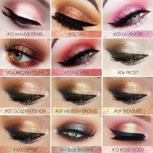 Focallure 18 Colors Glitter Eye Shadow