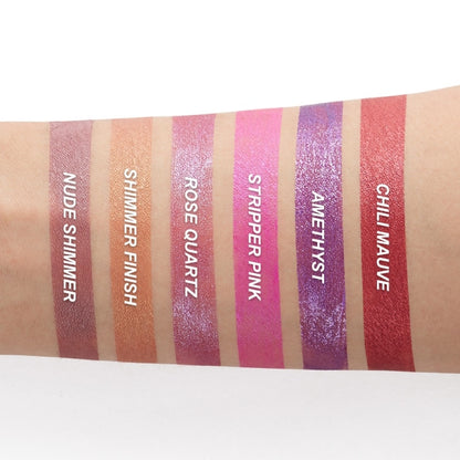 Glitter Metallic Liquid Lipstick Waterproof