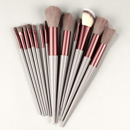 13Pcs Soft Fluffy Makeup Brushes Set
