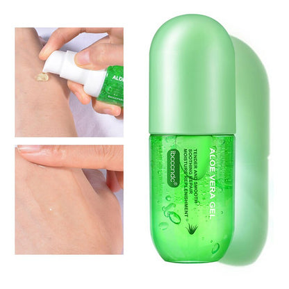 50ml Capsule Aloe Gel Hydrating Soothing Skin Care