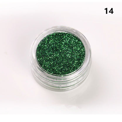 Laser Glitter Powder Sequins UV Gel Polish Flakes Nails