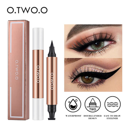 O.TWO.O Stamp Black Liquid Eyeliner Pen
