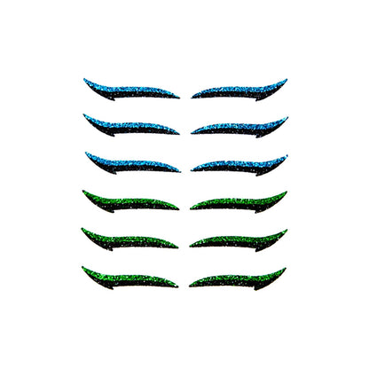 Reusable Shimmer Glitter Eyeliner Sticker