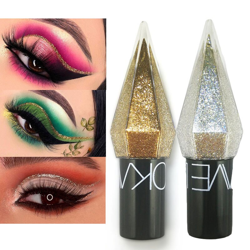 Diamond Glitter Liquid Eyeliner 5 Colors Waterproof  Cosmetic Makeup