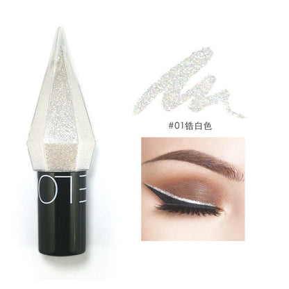 Diamond Glitter Liquid Eyeliner 5 Colors Waterproof  Cosmetic Makeup