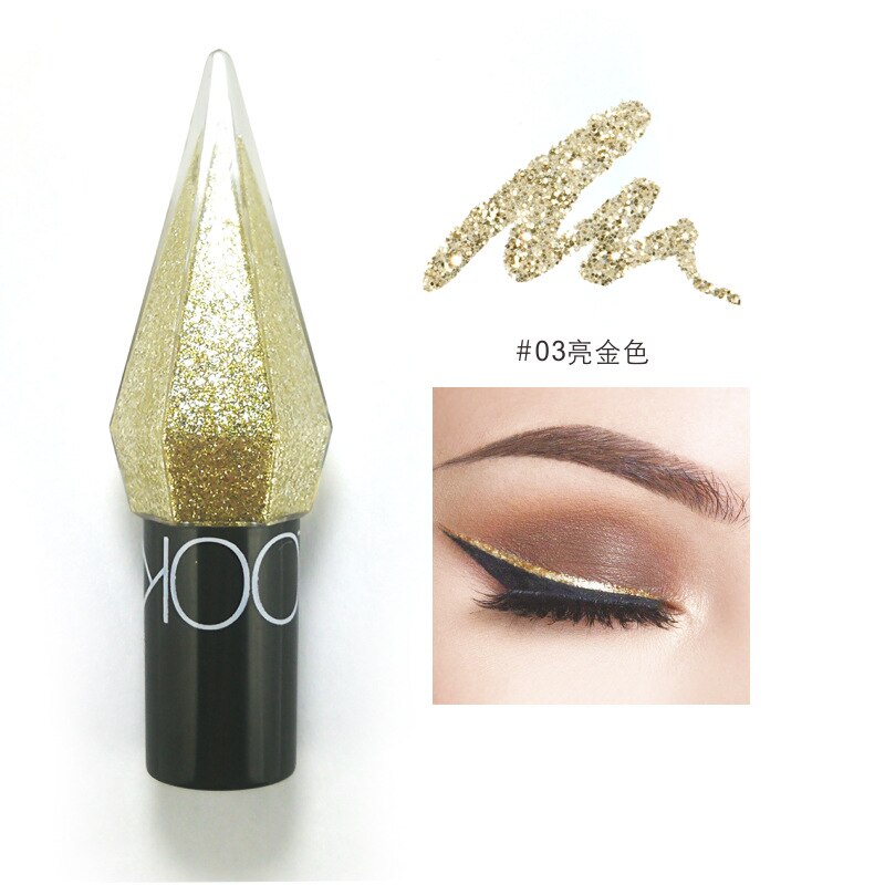 Diamond Glitter Liquid Eyeliner 5 Colors Waterproof  Cosmetic Makeup
