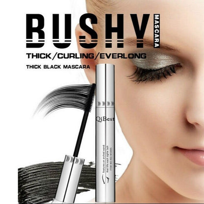 Natural 3D Mascara Fiber Waterproof Black Mascara Eyelash Long Curling Lashes Extension Makeup Fluffy Volume Makeup Gift TSLM2