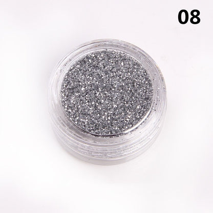 Laser Glitter Powder Sequins UV Gel Polish Flakes Nails
