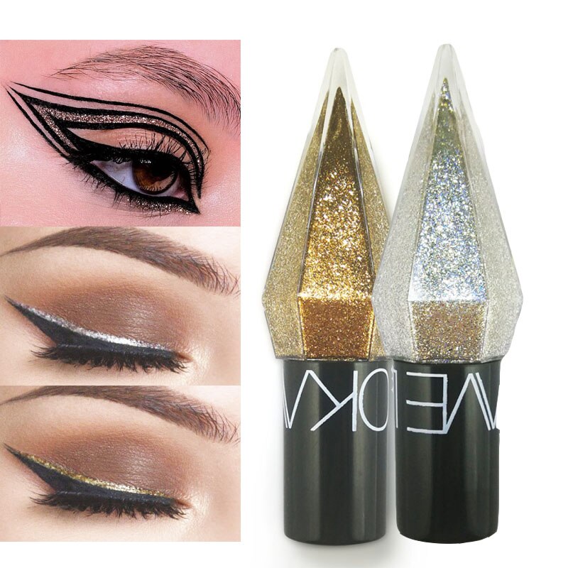 Diamond Glitter Liquid Eyeliner 5 Colors Waterproof  Cosmetic Makeup