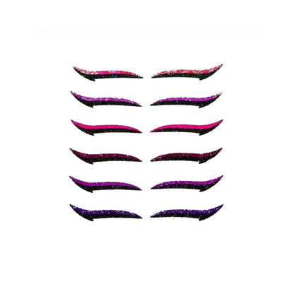 Reusable Shimmer Glitter Eyeliner Sticker