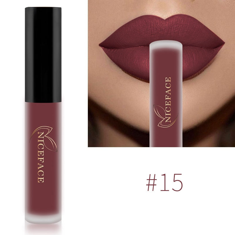 NICEFACE Nude Liquid  Velvet Matte Lip