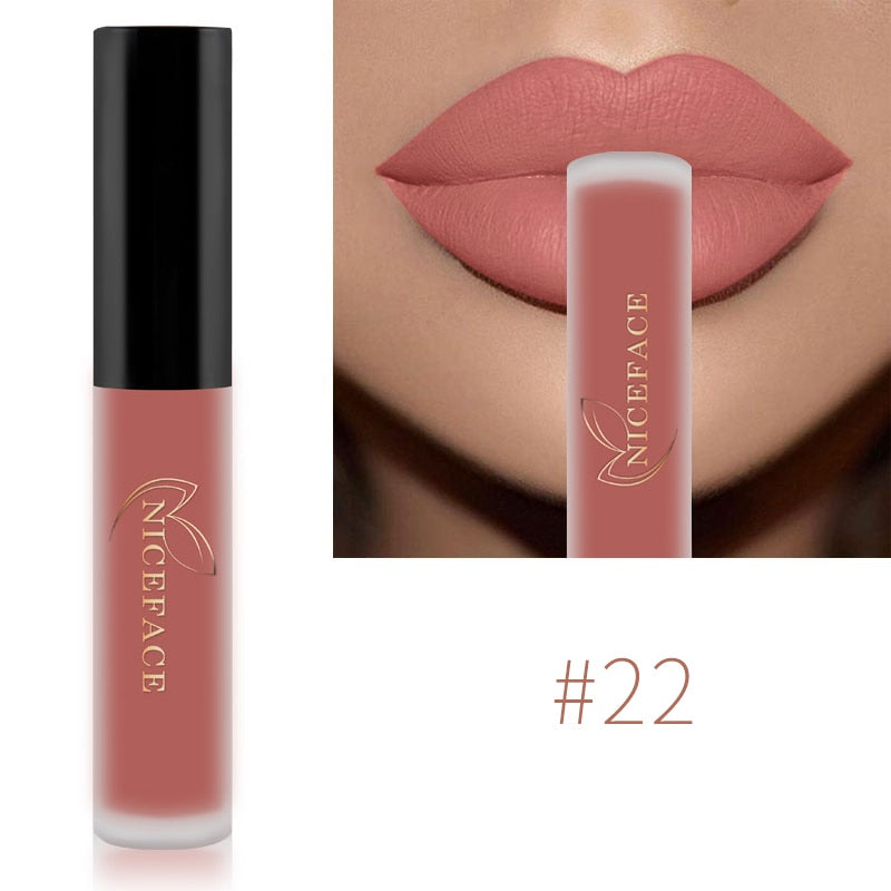 NICEFACE Nude Liquid  Velvet Matte Lip