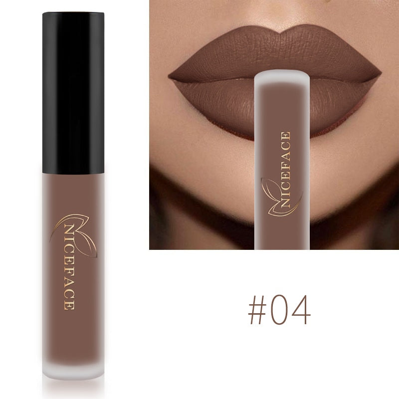 NICEFACE Nude Liquid  Velvet Matte Lip