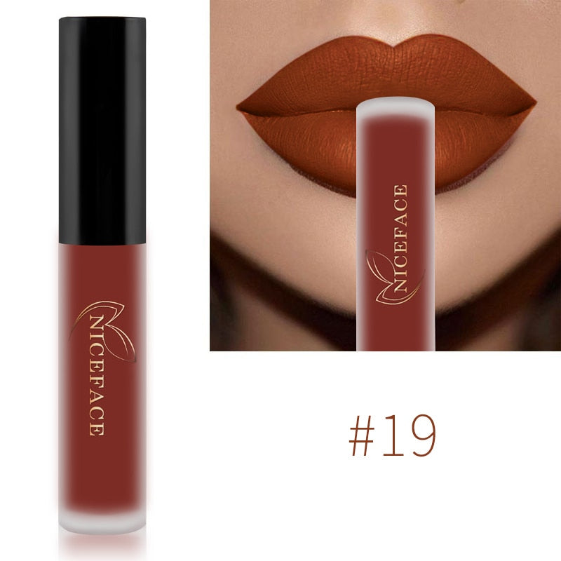 NICEFACE Nude Liquid  Velvet Matte Lip