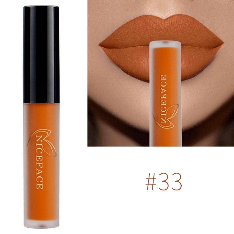 NICEFACE Nude Liquid  Velvet Matte Lip