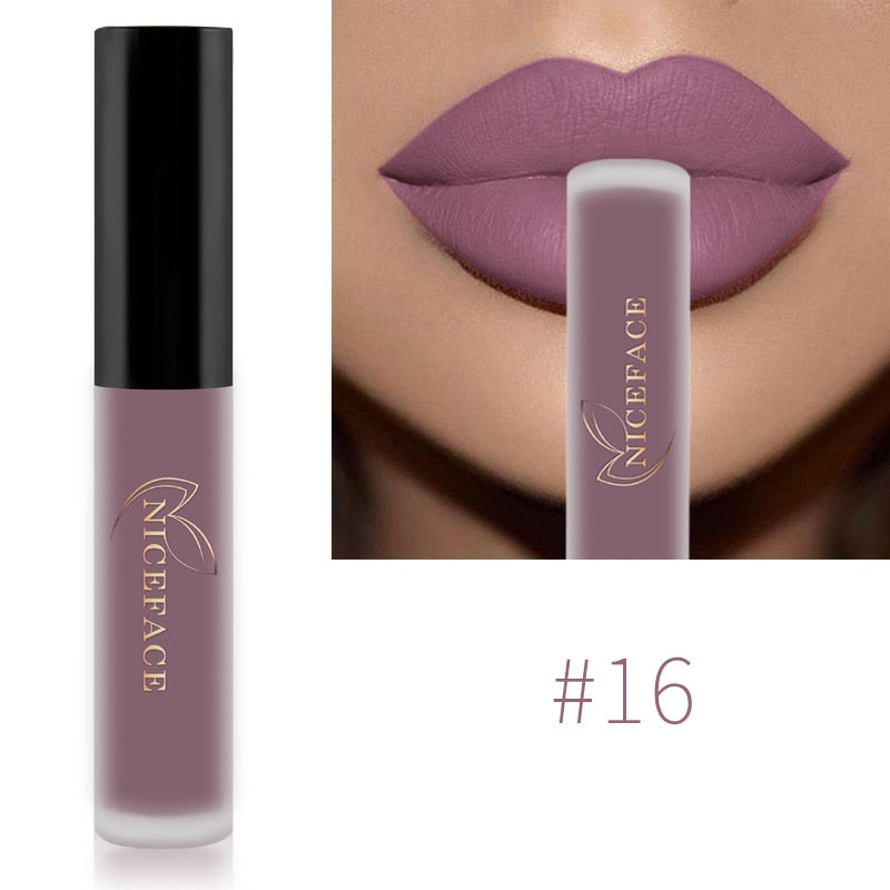 NICEFACE Nude Liquid  Velvet Matte Lip