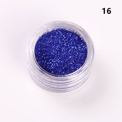 Laser Glitter Powder Sequins UV Gel Polish Flakes Nails