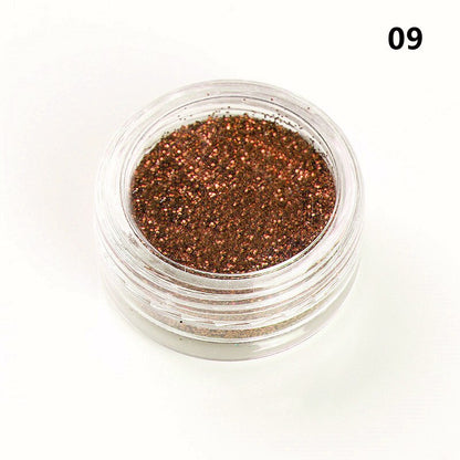 Laser Glitter Powder Sequins UV Gel Polish Flakes Nails