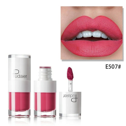 Waterproof Red Velvet Lip Makeup