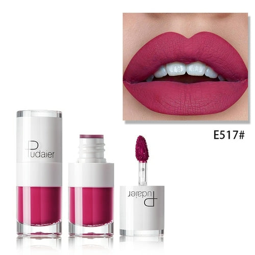 Waterproof Red Velvet Lip Makeup