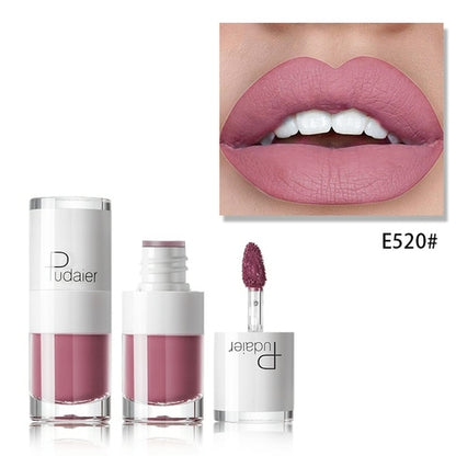 Waterproof Red Velvet Lip Makeup