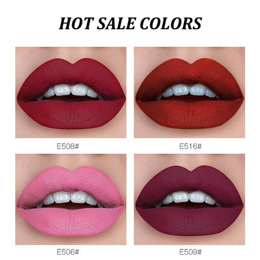 Waterproof Red Velvet Lip Makeup