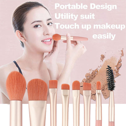 Mini 8pcs Makeup Brushes