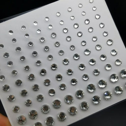 Mixed Size Eyeshadow Diamond Stickers