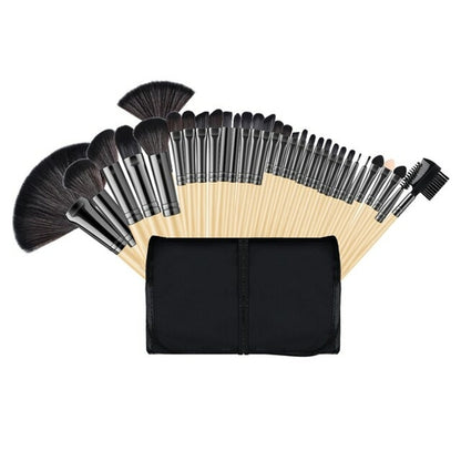 New Blue Soft Fluffy Makeup Brushes Set