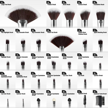 13pcs-32pcs Makeup Brushes Set