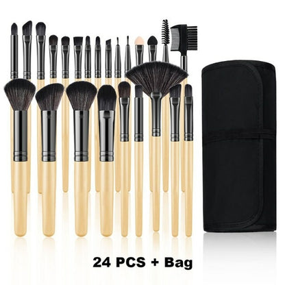24pcs Makeup Brushes Set